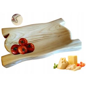   Vágódeszka - Stílusos highlander tálca, fa vályú ételhez