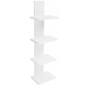 Fali állvány függő polc fehér panel mdf 76 cm