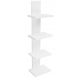 Fali állvány függő polc fehér panel mdf 76 cm