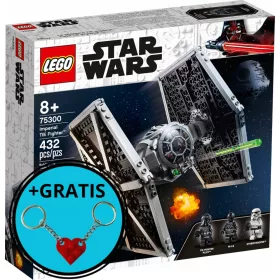    LEGO Star Wars 75300 Imperial TIE Fighter + Lego szív kulcstartó