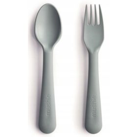   Gyermek evőeszközök - Mushie evőeszközök a gyermekek számára, hogy megtanulják enni 6 m+