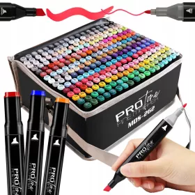   Jelölők gyerekeknek - PRO ALCOHOL MARKERS SZETT 262 ÉRINTŐ + TÁSKA