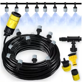   Kerti öntöző - Vízfüggöny köd kert sprinkler szett 20 méter