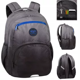    CoolPack többrekeszes iskolai hátizsák Szürke és ezüst árnyalatai 23 l