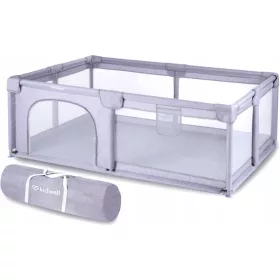   Gyermek kerítés - Kidwell Playpen Fanko Grey 120x180 +játszótér táska