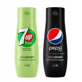   Szirup telítőhöz - Szóda szódaáram 7up ingyenes, pepsi max 2x440ml