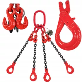 LÁNC SINGLE 4C 4,25T 2,4M BIZTONSÁGOS HOROG