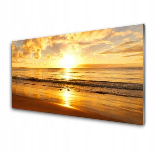 Falfestészet - Fénykép a falon 100x50 Sea Sun Táj