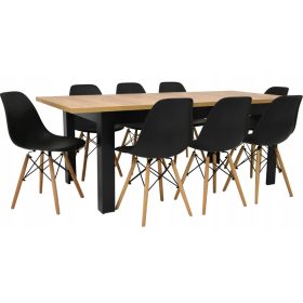 Nagy szobás készlet 8 székből és 90x160/200. Táblázat