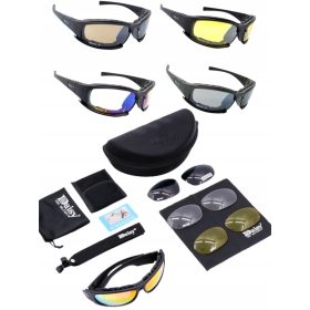   Lövés és ballisztikai védőszemüveg - Polarizációs szemüveg taktikai sportkészlet