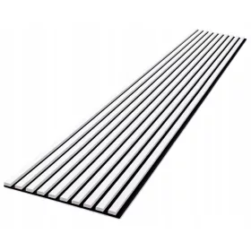 3D léc 10 db. filcre 270cm x 45cm FEHÉR