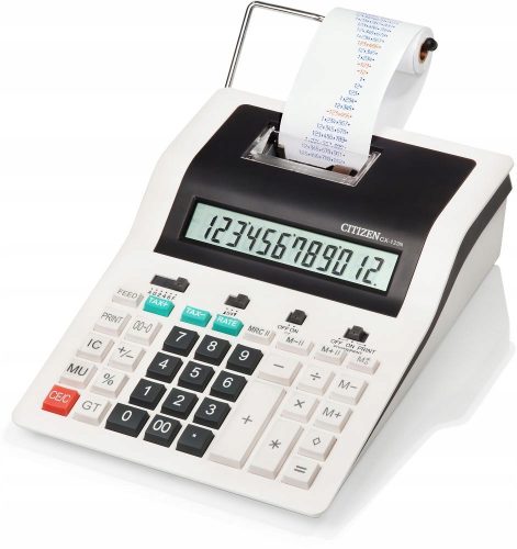  Számológép Citizen CX-123N nyomtatóval