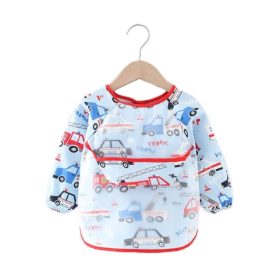   Baba előke - Antfront az ujjú és egy BLW zsebével ellátott ételhez