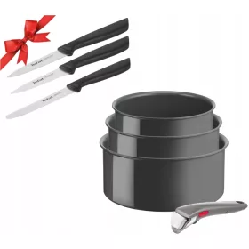   Edénykészletek - Tefal Renew alumínium edénykészlet, 4 db.