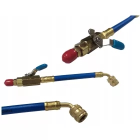   Légcsatorna - 1/4 SAE SZOLGÁLTATÁSI TÖMLŐ ELZÁRÓ GOLYÓSZELEP