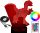 Gyermek éjszakai lámpa - Dinoszaurusz 3D -s éjjeli lámpa színes RGB raptor