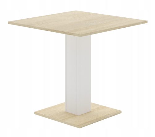 Modern asztal az egyik lábon 80x80 konyha