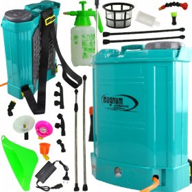   Nagynyomású mosó - Akkumulátor hátizsák permetezőgép 16L fúvókák héj