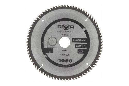 KÖRFŰRÉSZ FÁHOZ 250X30 MM 120 FOGÚ HM