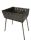 Faszenes grill - Mangal 6 szénrács bőrönd fém 2 mm