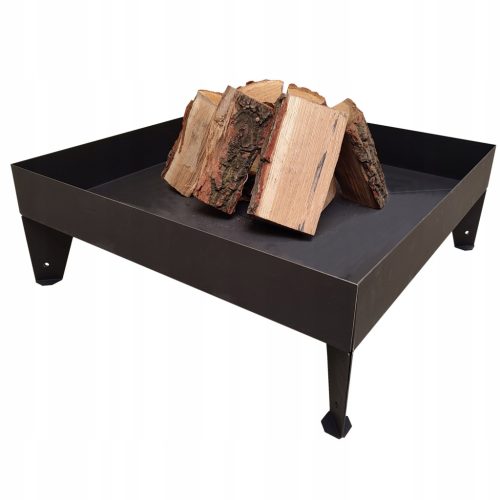  Kerti kandalló PICNIC GRILL 2 mm-es hőálló festékkel festve 16437