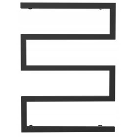    JKTERM 554 W vizes fürdőszoba radiátor 550 x 755 mm fekete