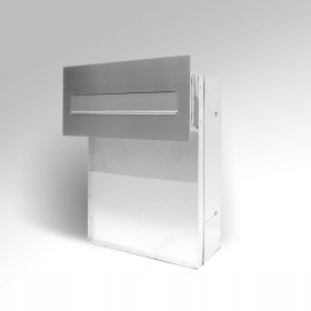   Postaláda - Egy doboz a falon lévő levelekhez, tégla 19-25 cm