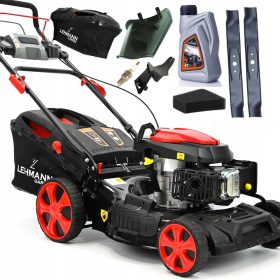   Benzines fűnyíró - Dízel 51 cm 9 km erős 196CC -vel történő meghajtóval