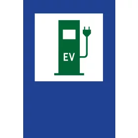 SIGN D-23c EV TÖLTŐPONT DIBOND PARKOLÓ 60x90