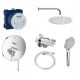Grohe Essence rejtett kád és zuhany csaptelep, króm + 6 egyéb termék