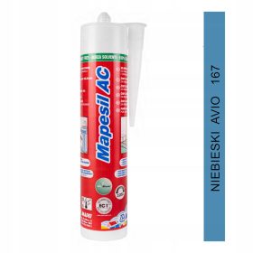   Szilikon tömítők, ragasztók -  Szilikon Mapei Mapesil AC 310ml 167 Kék Avio