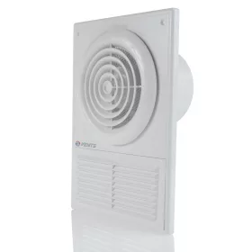   Fürdőszoba ventilátor - Ventilátor ráccsal fi125 Szellőzőnyílások 125F szabvány