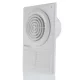 Fürdőszoba ventilátor - Ventilátor ráccsal fi125 Szellőzőnyílások 125F szabvány