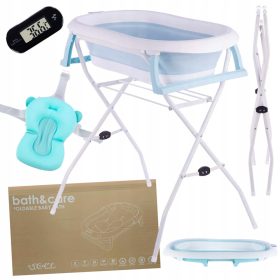   Baba fürdőkád - Összecsukható fürdőkád LCD párna + keret