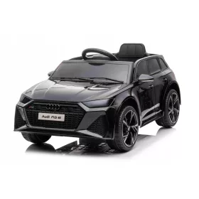   Elektromos játékautó - Audi RS6, Eva kerekek, bőr, pilóta