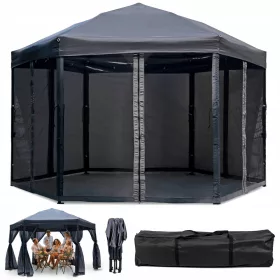   Kerti pavilon, sátrak - Kerti pavilon szúnyoghálózatok a pavilon sátorból
