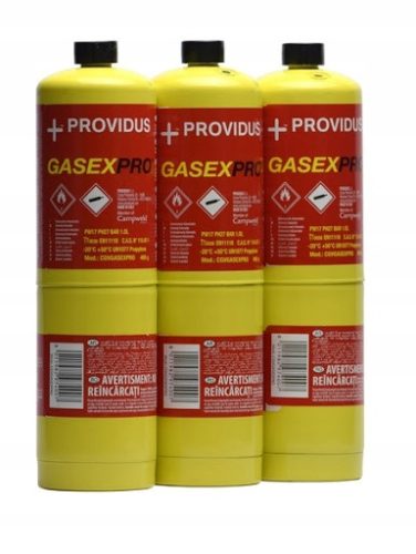 Propilén gázpalack Providus 400g-os égőhöz