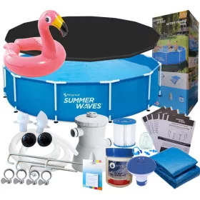 PolyGroup kerek keretes medence 366 x 366 cm