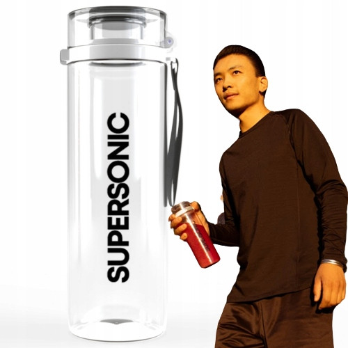 Shaker, edzőtermi palack - VÍZES PALACK palacktartó SUPERSONIC Gray 0,7l