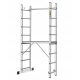 Drabest létra 2,98 m alumínium 3 x 16 150 kg-ig
