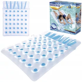   Felfújható - FELFÚJHATÓ MATRAC hatalmas BEACH DOUBLE 43055