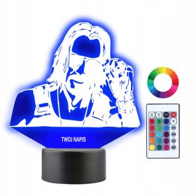   Gyermek éjszakai lámpa - 3D LED éjszakai lámpa Cyberpunk Johnny Silverhand