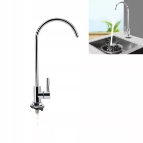   Konyhai csaptelep - kifolyó háromutas csaptelep szatén ozmózis szűrő