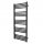 Goodhome vizes fürdőszobai radiátor 438 W 450 x 1050 mm fekete
