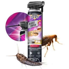    Permetező, aeroszol csótányok, bolhák, poloskák, ezüsthal ellen No-Pest 300 ml