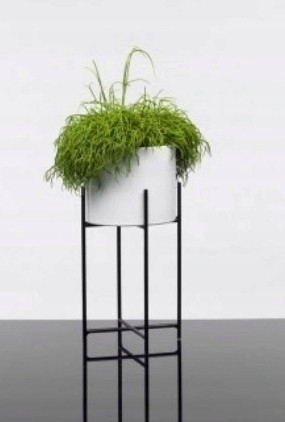  Eco virágcserép - kerámia 15 cm x 15 x 32 cm átmérő 15 cm kerámia fehér