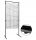 SCREEN SHOP ÁLLVÁNY RÁCSONYAL 150x80 CM FEKETE