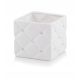  Polnix virágcserép 13 cm x 14 x 13 cm átmérőjű 14 cm kerámia fehér