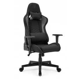  Sense7 Spellcaster játékszék, fekete és szürke szövet