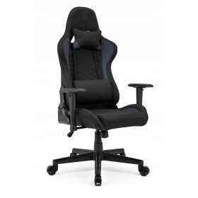    Sense7 Spellcaster játékszék, fekete és kék szövetből